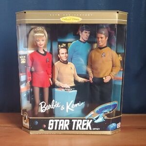 Barbie & Ken Dolls Star Trek GiftSet, 1996 Mattel